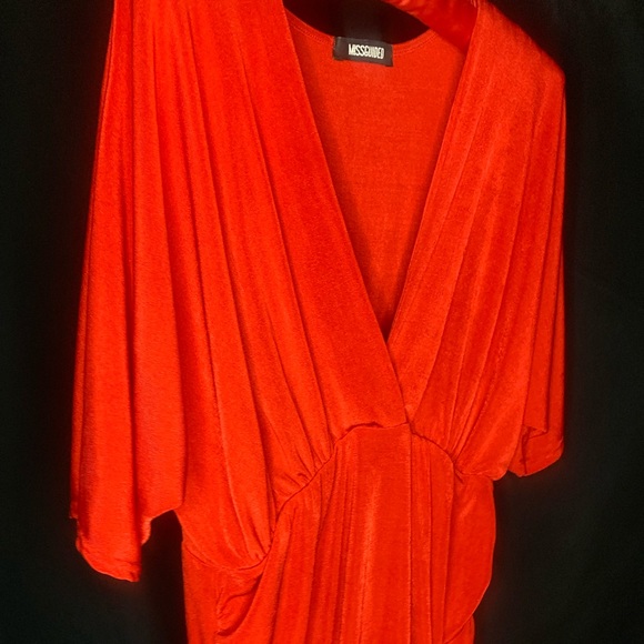 Missguided Red Bodycon Party Dress, Size 20 - Picture 3 of 9